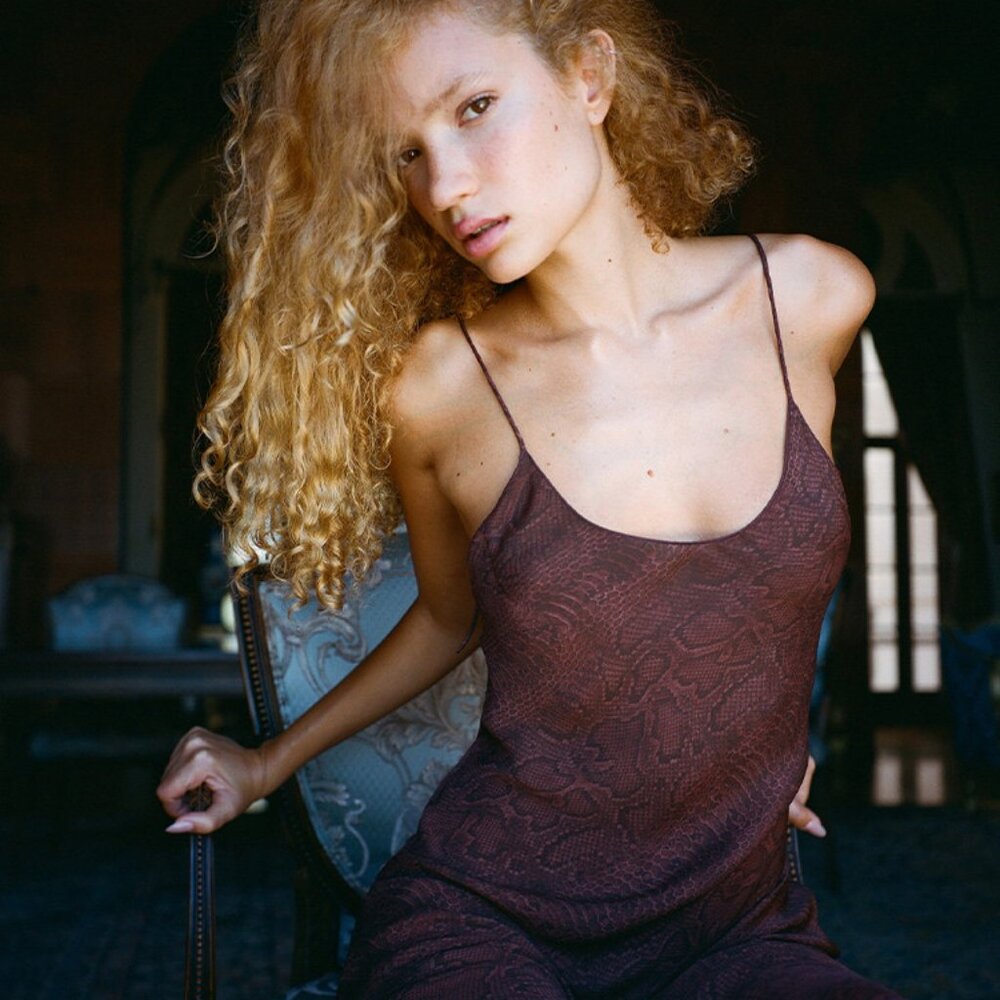 ** Realisation Par The Penelope Python Dress - Li… - image 1